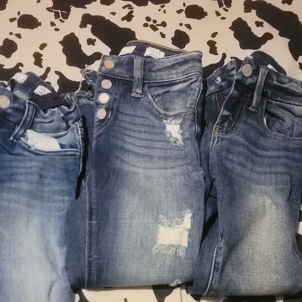 KanCan Kids Blue Distressed Jeans